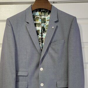 Ted Baker London Linen Blazer Sport Coat Size 40R